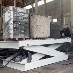 Meja tulis hidrolik elektrik tugas berat, gunting pengangkat ganda dengan <span class=keywords><strong>Platform</strong></span> besar - Product Image 3