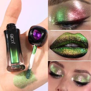 Halloween Stage Party 6 Colors Glitter Shimmer Pearl Chameleon Eye Shadow Vegan Waterproof Pigment <strong>Liquid</strong> Chameleon <strong>Eyeshadow</strong> - Product Image 3