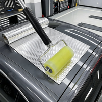 Tapis insonorisant carré en aluminium pour voiture, renforcé, 80 mil, amortisseur de vibrations en butyl - Qualité professionnelle, sans odeur, sans COV