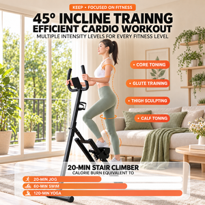Máquina Escaladora Plegable Multifuncional para Ejercicios Cardiovasculares y <span class=keywords><strong>de</strong></span> Fitness - Product Image 2
