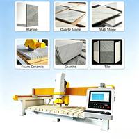 Máquina de Corte de Piedra Industrial con Router CNC de 5 Ejes y Sierra de Puente, con Control Syntec/RichAuto/DSP, Eje Único