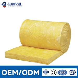 ฉนวนกันความร้อนใยแก้ว A1 แบบม้วน พร้อมแผ่นอลูมิเนียมฟอยล์ สำหรับหลังคาโครงสร้างเหล็ก ป้องกันความร้อน - Product Image 1