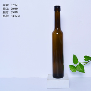 Bouteille en verre de haute qualité de forme <span class=keywords><strong>Bordeaux</strong></span> Bourgogne 375-750 ml, bouteille transparente ambrée pour les spiritueux et les liqueurs - Product Image 4