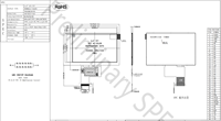 Module d'affichage LCD TFT IPS A-Si TMK 5,0 pouces 800x480 ST7262S 24 bits RGB -30 ~ +80 Température étendue 600 Nits Luminosité Intégrée