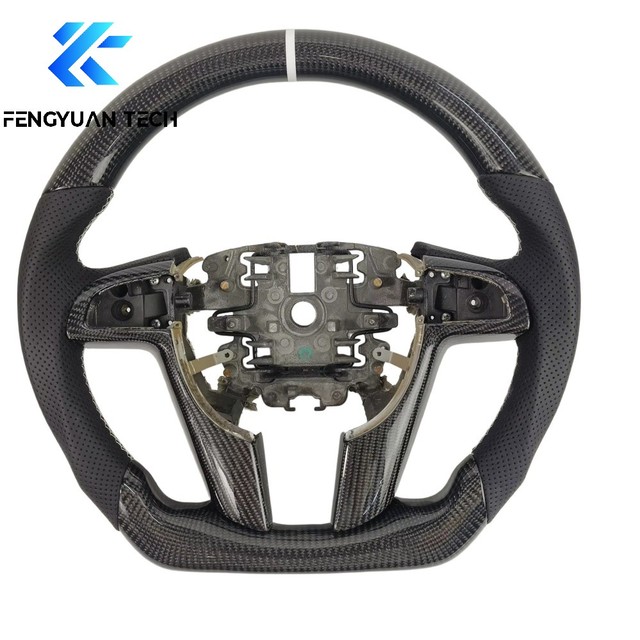 Forged Sports  Carbon Fiber Car Steering Wheel Leather  Upgrade with Led for pontiac G8 Gt Gxp Holden Commodore Vf