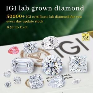 Kim cương nhân tạo 1 carat 0.5CT 0.3CT Starsgem bán buôn, chứng nhận IGI, cắt tròn sáng, độ tinh khiết D VS VVS, màu trắng, xử lý HPHT CVD - Product Image 4