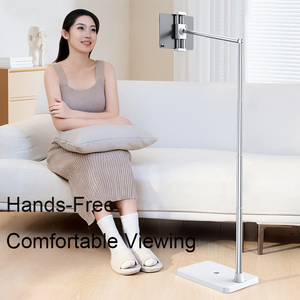 Soporte de Trípode Ajustable para Teléfono y Tableta, Soporte Flexible para Piso, Transmisión en Vivo, Reuniones en Línea y Lectura en la Cama - Product Image 2
