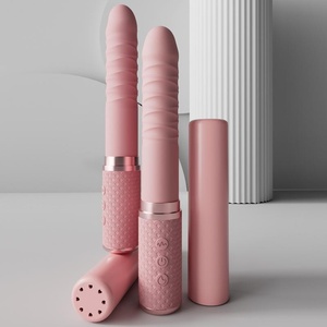 Geräuschloser Starker Vibrationsheizer Wasserdichter Teleskopischer Vollautomatischer Tragbarer Vibrator mit Erwachsenen-Sexspielzeug-Funktionen - Product Image 2
