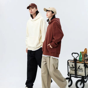 Maglione spesso in <span class=keywords><strong>velluto</strong></span> con cappuccio da uomo inverno nuovo 100% cotone con cappuccio per studenti cappotto invernale da uomo - Product Image 5