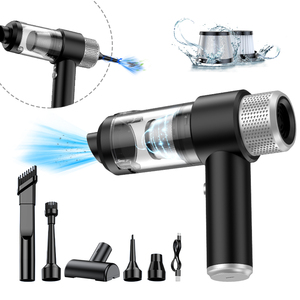 <span class=keywords><strong>Aspirateur</strong></span> à main sans fil économique Modèle 135, 6500 Pa, pour usage quotidien avec filtre remplaçable, 5 embouts, pour la maison, le bureau et l'entretien automobile - Product Image 1
