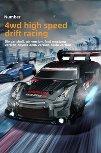 <span class=keywords><strong>Auto</strong></span> da Corsa Telecomandata RC in Scala 1:24, 2.4G, Trazione Integrale, Alta Velocità, <span class=keywords><strong>Auto</strong></span> da <span class=keywords><strong>Drift</strong></span>, Regalo per Bambini - Product Image 6
