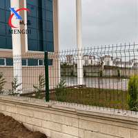 Panneau de clôture 3D à prix d'usine, grillage soudé galvanisé de 5 mm et 8 mm de diamètre, revêtu de PVC, pour jardin, ferme, entrepôt