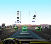 Caméra embarquée DVR pour voiture, objectif unique, Full HD 1080P, vision nocturne, grand angle 170 degrés, WiFi, ADAS, capteur G, enregistreur USB Android, 1 an