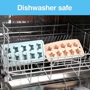 Kitchen <b>Ice</b> Cream Tools 10 Holes Silicone Little Star Shape <b>Ice</b> Cube Tray <b>Ice</b> <b>Maker</b> - Product Image 6