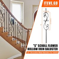 Zeitgenössische benutzer definierte moderne Edelstahl Schmiedeeisen Handläufe Innentreppe Balustrade Glas Deck Geländer für den Innenbereich
