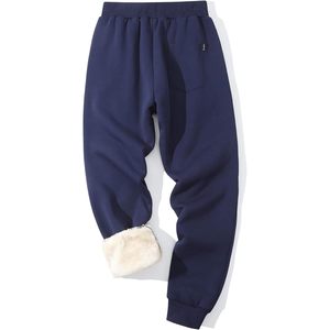 FOXA Men's Winter Fleece Jogger <b>Pants</b> Sherpa <b>Lined</b> Sweatpants Elastic Waist Casual Track <b>Pants</b> - Product Image 2