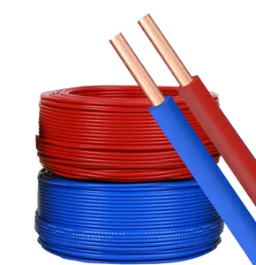 Cable de control de cable y cable aislado de PVC con núcleo de cobre retardante de llama con cable de cobre