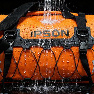 Borsa da Moto Impermeabile in PVC 500D TARPRULIN, Grande Capacità 40L/60L con Tasca Esterna, Vendita Diretta dalla Fabbrica - Product Image 3