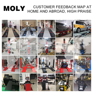Atelier de réparation <span class=keywords><strong>automobile</strong></span> MOLISPEED, équipement <span class=keywords><strong>automobile</strong></span>, machine d'alignement des roues 3D - Product Image 2