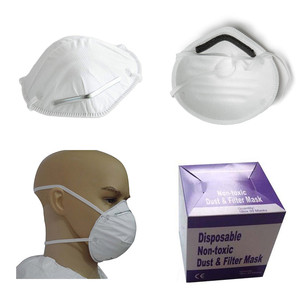 Masques anti-poussière Heedloop promotionnels de qualité supérieure, bon marché, certifiés CE FFP2, en forme de coupe, jetables - Product Image 1