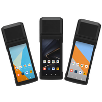 Terminal de point de vente mobile portable avec écran tactile 4G Wi-Fi et carte SIM, système POS portable de 5,5 pouces, approvisionnement direct usine