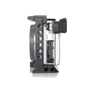 Jaula de vídeo para cámara personalizada para <span class=keywords><strong>Sony</strong></span> <span class=keywords><strong>A6400</strong></span>/A6100, extensión de cámara, estabilizador de zapata fría, plataforma de montaje de Metal, accesorios para cámara Arca - Product Image 6