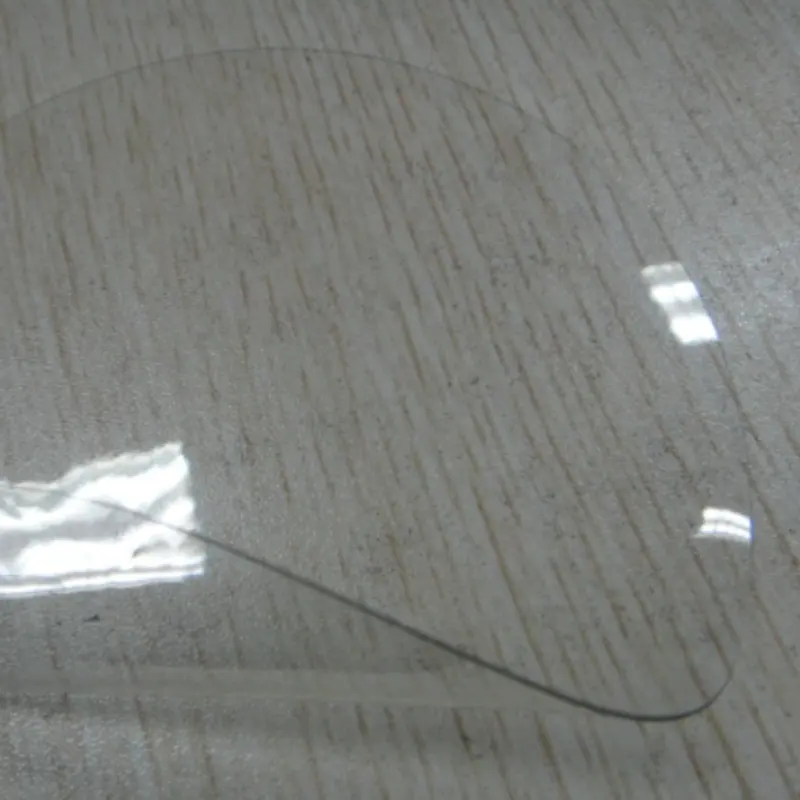 0.5mm Anti Statis Tahan Api PVC Film Transparan