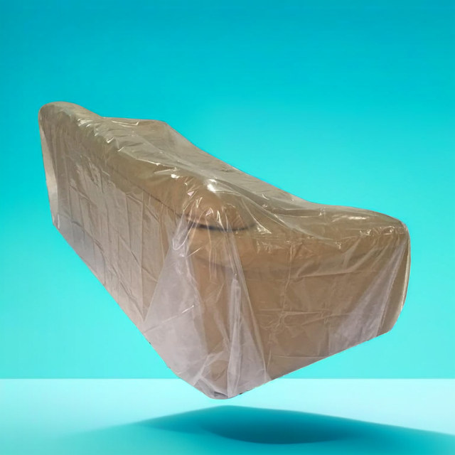 Wholesale Transparent Plastic Sofa Cover Furniture Cover Plastic Bag for Moving Protection