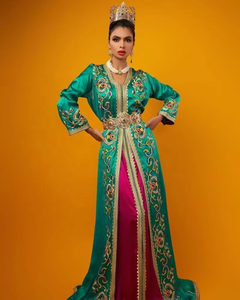 Acetato Lehenga Choli para mujer ATIYA LIBAS con bordado pesado hasta el suelo para ropa de boda-Étnico de India y Pakistán - Product Image 5