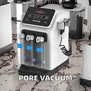 Aspirateur pour points noirs, nettoyeur de pores, appareil d'aspiration faciale pour un nettoyage en profondeur, prise US, ABS et acier inoxydable - Product Image 1