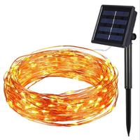 Guirlande lumineuse solaire LED Jochebed, dernière génération, 8 modes, Noël, IP65, extérieur, haute durabilité, rechargeable, à intensité variable, sans fil