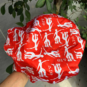 شخصية مخصصة المجتمع الأسود منظمة حمراء نادي النساء للماء دش قبعة اليونانية رسالة الاستحمام قبعة - Product Image 6