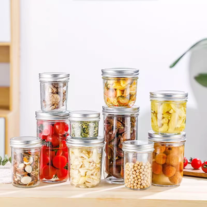 Frascos de vidrio con tapa, envases de vidrio de lujo, pequeños frascos para mermelada de 150 ml y 250 ml, frascos de vidrio de 350 gramos, frascos de 8 oz para mermeladas - Product Image 4