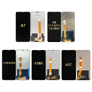 Oppo A12 A15 A15s A16 A17 A17k A1k A31 A37 A3s A5 (2020) A7用の100% オリジナルの新しい電話交換用液晶ディスプレイ