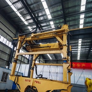 Various Mechanical Equipment Sevencrane 33t Container Yard Straddle Carrier with Engine/motor/gearbox 9.2m Stacking & Moving - Product Image 5