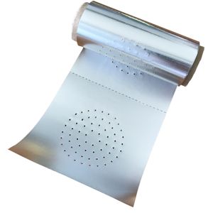 Rollos de papel de aluminio precortados para Hookah Shisha Foil Roll con línea de corte - Product Image 1