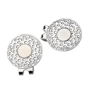 Clip para Gorra de Golf con Diseño de Moneda Redonda de 25 mm, Marcador de Pelota de Hierro en 3 Colores, Regalo de Golf para Golfistas - Product Image 4