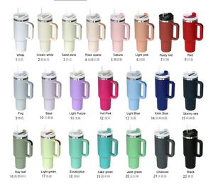Biểu Tượng Tùy Chỉnh 40Oz Cốc Bị Rò Rỉ Bằng Chứng Thép Không Gỉ Cốc Cà Phê Cốc Nhiệt Chân Không Cách Điện Cốc Với Rơm Và Xử Lý - Product Image 2