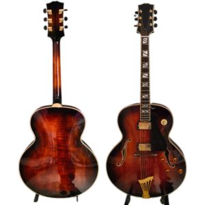 <span class=keywords><strong>Chitarra</strong></span> Elettrica Jazz Archtop Hollow Body da 18 Pollici Yunzhi Realizzata Interamente a Mano Marchio di Liuteria - Product Image 3