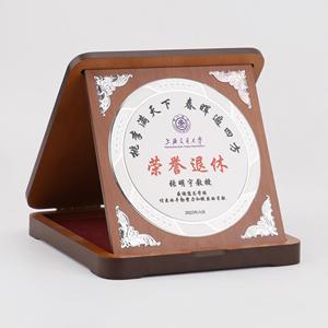Caja de Medallas Plegable de Fibra de Madera sin Acabado, Personalizable de Fábrica, para Pintar, para Proyectos Creativos de Carpintería DIY - Product Image 1