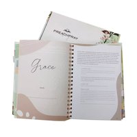 Carnet de Prières Personnalisé 2027 – Journal de Prières à Couverture Rigide avec Spirale, Cahier d'Affirmations, Gratitude, Auto-soin et Manifestation – Ensemble Planificateur