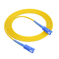Câble de raccordement optique à fibre monomode 3,0 mm SC FC ST APC UPC G652D G657A avec gaine LSZH