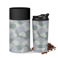 Nouvelle Arrivée Everich : Tasse de Voyage en Acier Inoxydable 12oz en Forme de Nuage, Mug à Café ODM avec Poignée pour Boire Directement