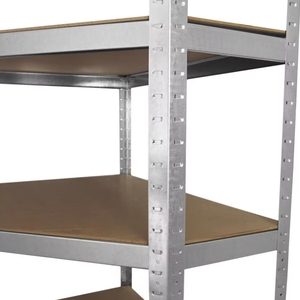 Étagère de rangement sans boulons, installation facile, réglable, 5 niveaux, en acier, personnalisable, étagère d'<span class=keywords><strong>angle</strong></span> pour <span class=keywords><strong>atelier</strong></span> - Product Image 5