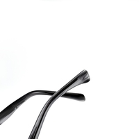 Montures de lunettes unisexes en acétate, monture intégrale carrée, lunettes optiques légères, pour la lecture et l'utilisation sur ordinateur