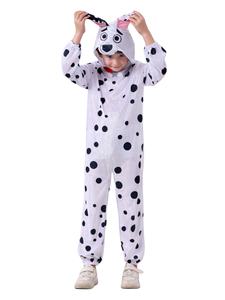 Costume de chien tacheté en fourrure pour enfants, adorable tenue de cosplay pour <span class=keywords><strong>Halloween</strong></span>, idéal pour les jeux de rôle et les spectacles - Product Image 3