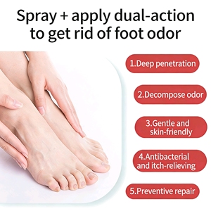 Spray Herbal Original de Yunnan para el <span class=keywords><strong>Olor</strong></span> de <span class=keywords><strong>Pies</strong></span> 150ml - Paquete Extra Grande para Aliviar el Sudor y el Mal <span class=keywords><strong>Olor</strong></span> de <span class=keywords><strong>los</strong></span> <span class=keywords><strong>Pies</strong></span> Tratamiento Reparador Anti-Picazón y Anti-Pelado - Product Image 4