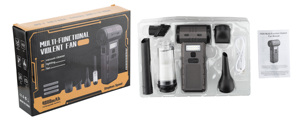 Lámpara de <span class=keywords><strong>Trabajo</strong></span> LED Recargable y Portátil, Soplador de Aire Comprimido de 130,000 RPM, Mini TurboVentilador con Clasificación IP33, 13 Aspas, para Limpieza de Computadoras y Automóviles - Product Image 6