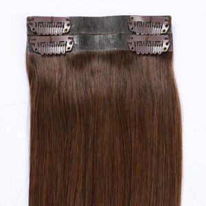 High Quality Seamless <strong>Clip</strong> <strong>in</strong> Hair <strong>Extension</strong> PU Weft with <strong>Clips</strong> Real Human Hair <strong>Extensions</strong> Factory Wholesale <strong>Supplier</strong> - Product Image 4