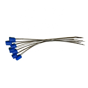 CH Disposable Lock Security Cargo Cable Seal Blue and Grey Fixed Cover for <b>Plastic</b> <b>Drum</b> or Fiber <b>Drum</b> Industry Use - Product Image 2